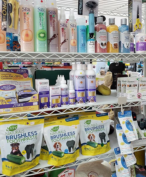 Health and Grooming supplies for pets