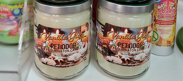 Holiday Scent Pet Odor Candles