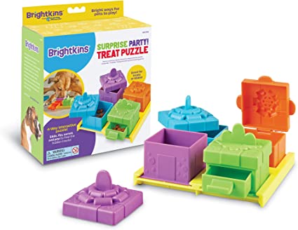 Brightkins slide the box treat toy