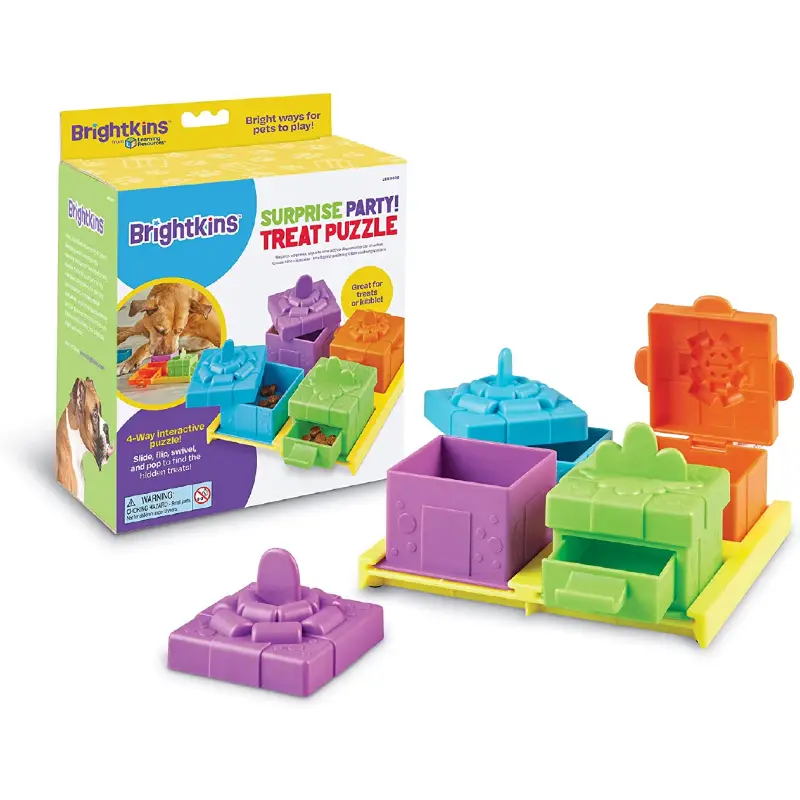 Brightkins slide the box treat toy